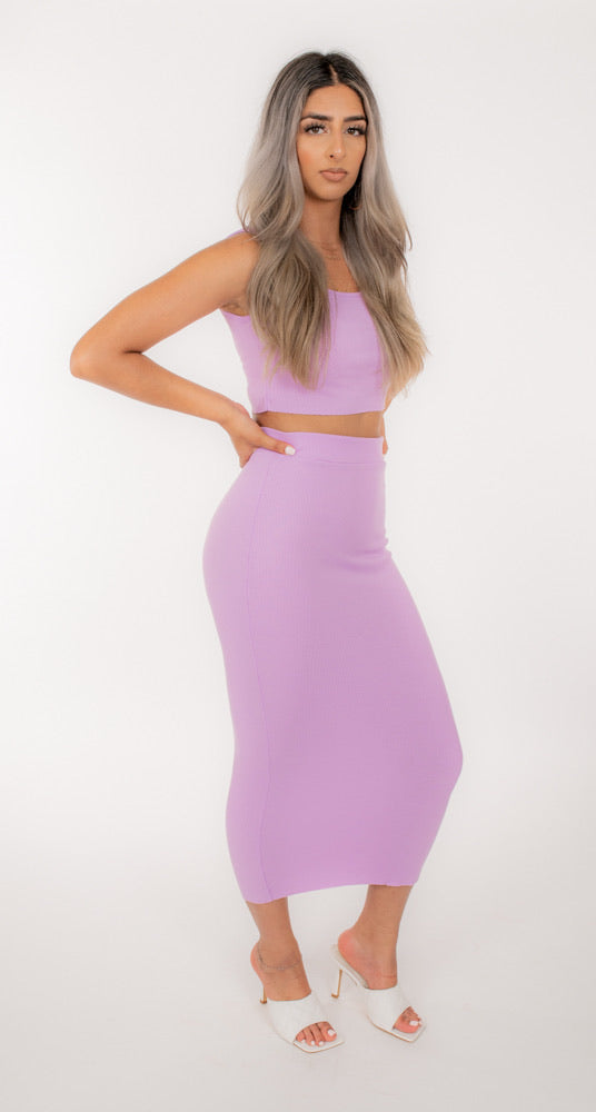 Lilac Ryan Skirt set